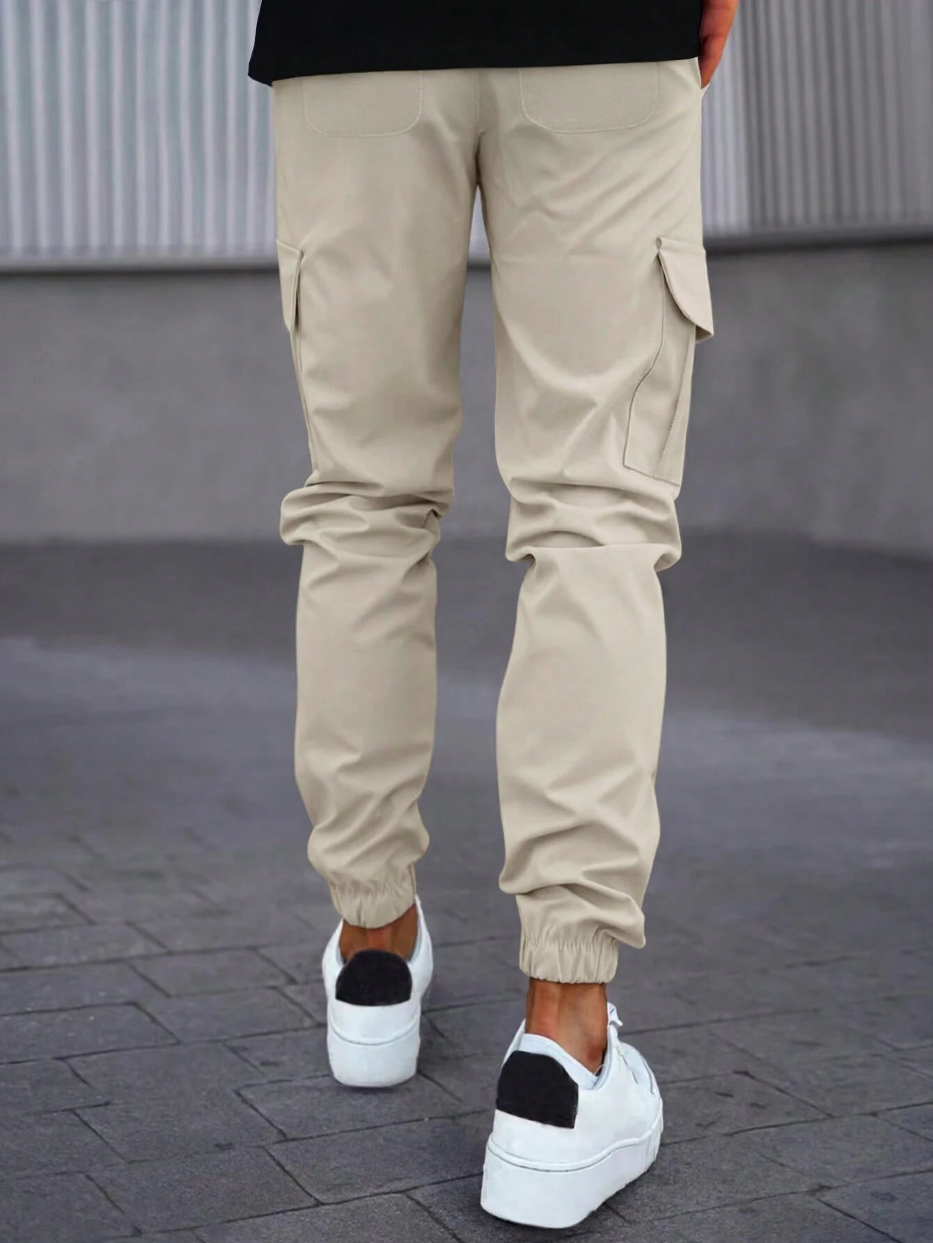 Manfinity LEGND Men'S Casual Jogger Pants with Multiple Pockets, Versatile Work Trousers Men S Jogger Casual Men Pants Cargo Pants Men Joggers Men S Joggers Streetwear Men Pants